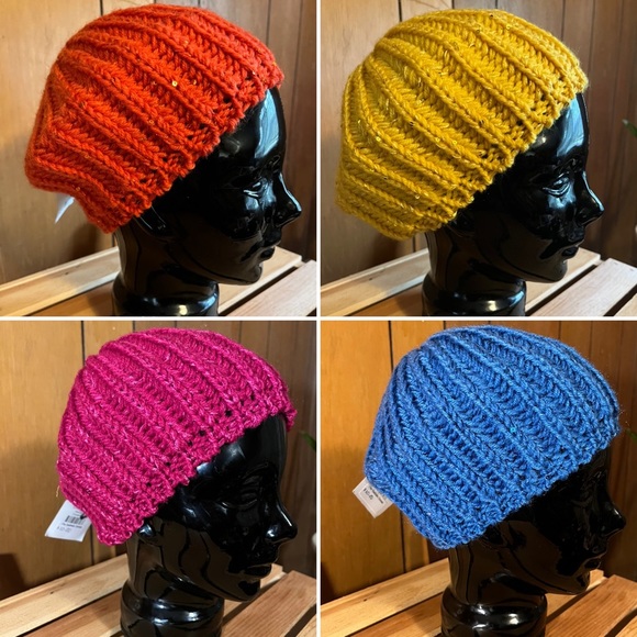 Pink Violet Cable-Knit Tam - Picture 12 of 14